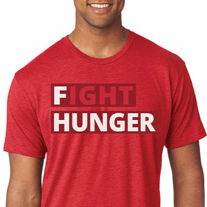 Red F(ight) Hunger T- Shirt