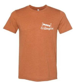Move For Hunger Shirt - Orange